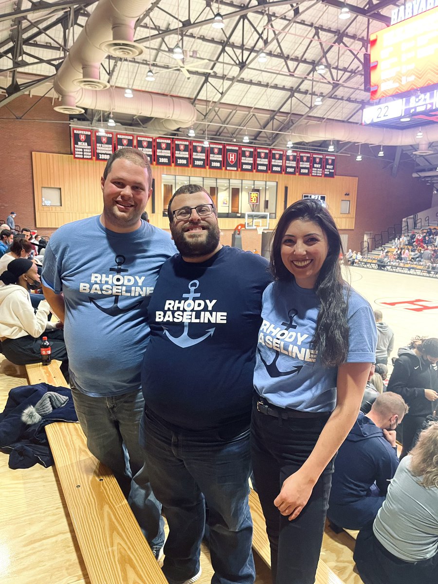 RhodyBaseline's tweet photo. After we got the ram fam back together and took care of business in Cambridge! It’s officially time for the #DunkHunt #BeatPC https://t.co/F5KAEqHNfH
