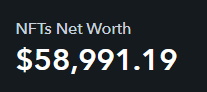 Faduf0001's tweet photo. Joined @TSS_FNF back in August with around 3k. In 3.5 months they helped me turn that into almost 60k in NFTs. Will always be thankful to them for letting me join the group! ❤️ https://t.co/qzbY5dUPjk