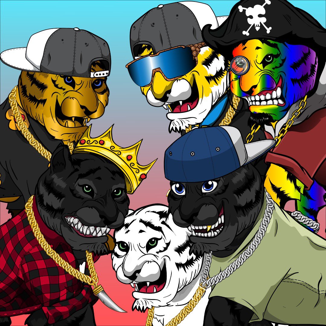 Which color #WildTigerNFT do you want!? Don’t forget to join our discord to get Whitelisted!