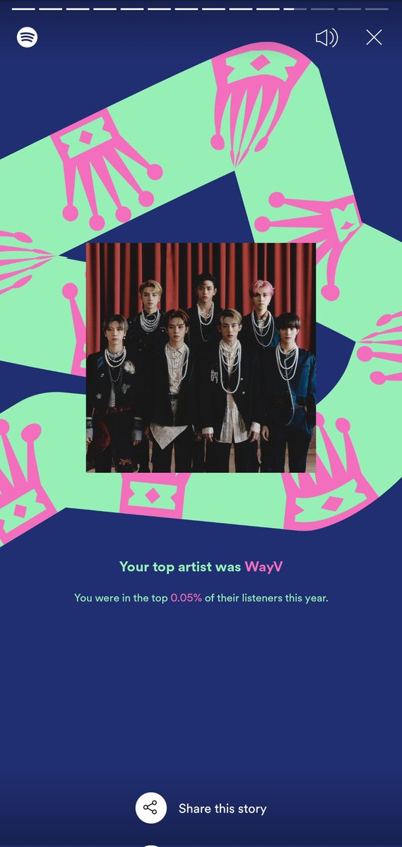 dxxprint's tweet photo. i thought nothing as serious like i thought i am just a part of the five percent but then i realized it's actually 0.05% iejxjsjw LMAO WAYV AS MY TOP ARTIST ON #SpotifyWrapped 😭 AND TURN BACK TIME?!?!?!  

then my top songs are literally wayv AND THEN THERE'S XINGXING 😭 https://t.co/mPTFj7S03n