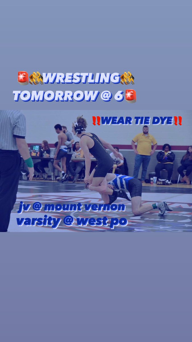 ‼️💙LETS GO WRESTLING💙‼️