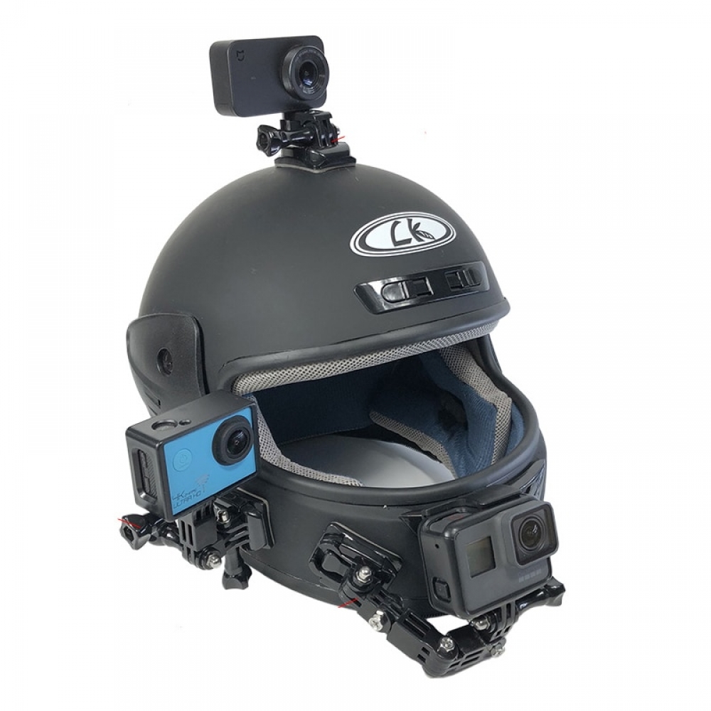 techmanics123's tweet photo. #tech|#electronics|#computers|#gadgets Motorcycle Helmet Mount Curved Adhesive Arm For Xiaomi yi 4K Gopro Hero 6 5 4 3+ SJCAM sj4000 Eken H9 Action Camera Accessories https://t.co/Rq6JEGt5wS