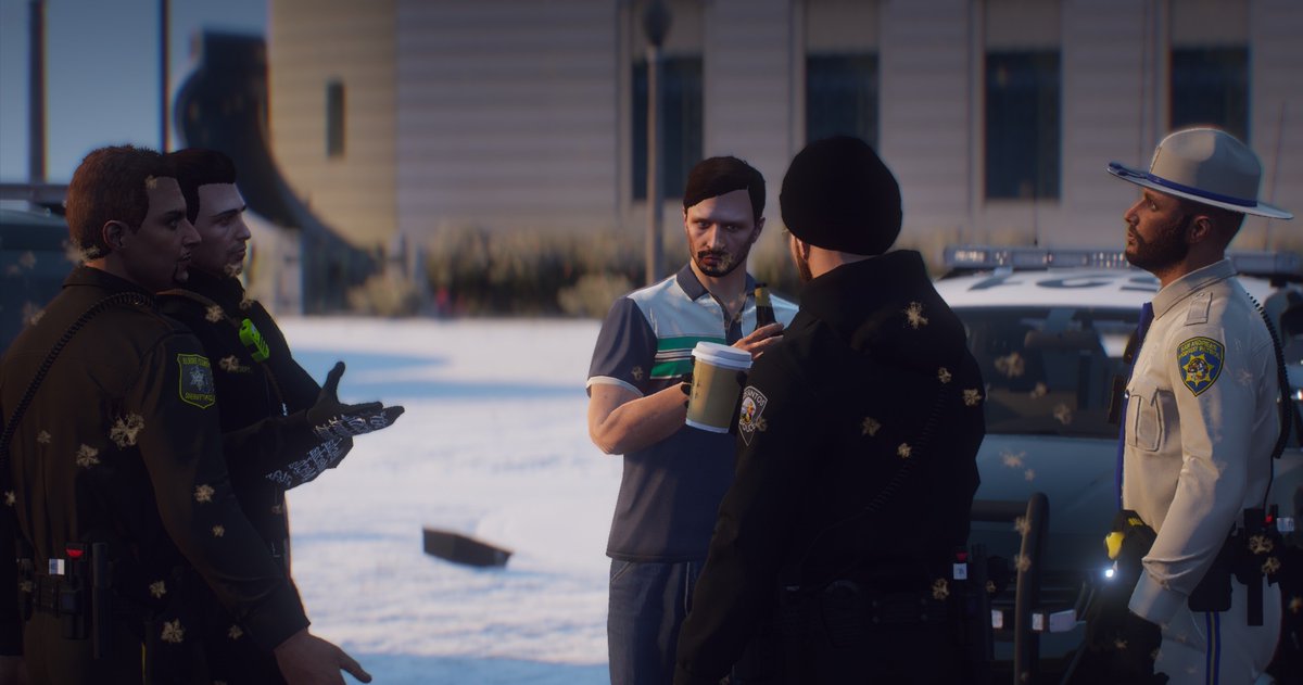 BlueCountry_RP's tweet image. 👀 All our LEO departments drinking coffee and chatting with a civilian— love those community interactions

📆 It’s December 1st, 2021! Blue Country Roleplay is now officially open 🎉 

Please submit an application to us today by creating an account at bluecountryrp.com!