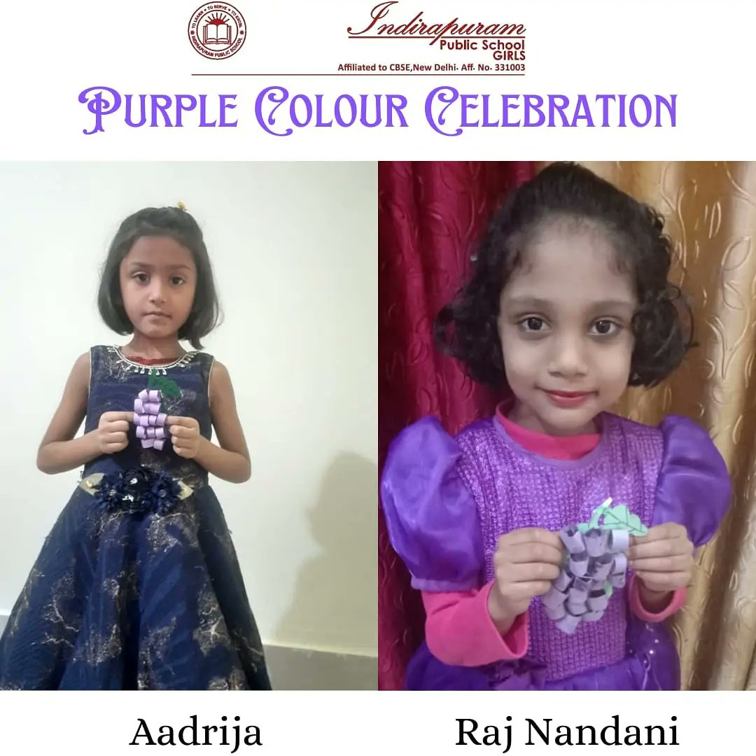ipsgirlspatna's tweet photo. #purpledaycelebration
#purpleday #preprimarystudents #activity #learningisfun #IndirapuramSchools #ipsgirlsrock https://t.co/RQcWxpA0Qr