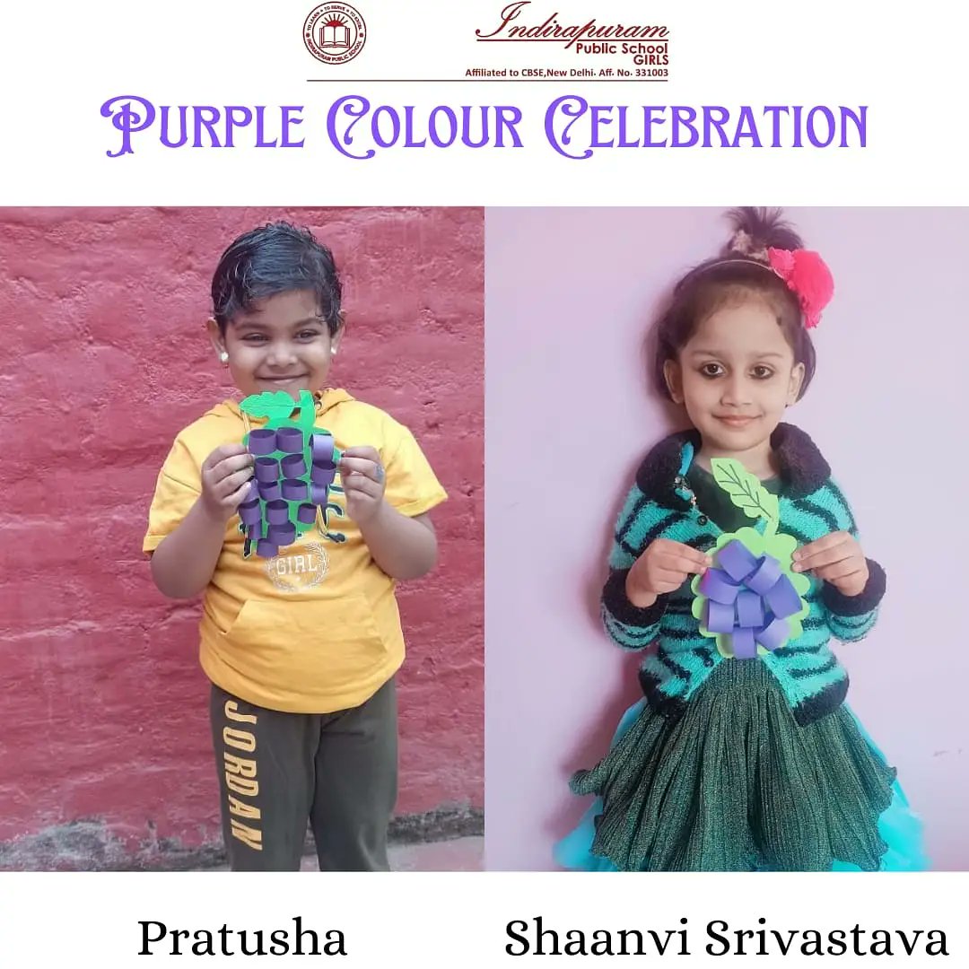 ipsgirlspatna's tweet photo. #purpledaycelebration
#purpleday #preprimarystudents #activity #learningisfun #IndirapuramSchools #ipsgirlsrock https://t.co/RQcWxpA0Qr