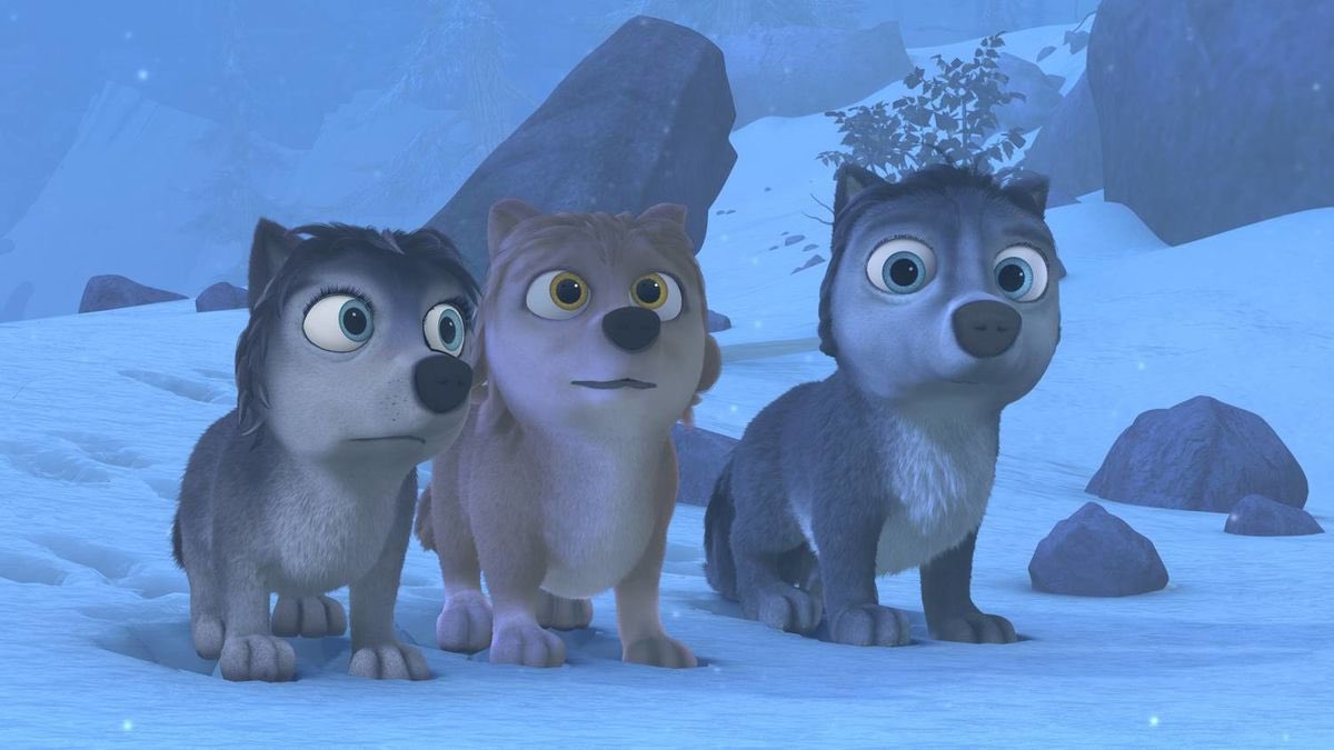 HBOMaxAnimation's tweet photo. When 3 wolf pups go out on a rescue mission to save their parents, it doesn't go as planned, like, at all. Thankfully they successfully enlist the help of a bear cub and a baby porcupine. 

Alpha and Omega 7: The Big Fureeze is now streaming on @HBOMax. 

#AnimationOnMax https://t.co/5gSQaeFGmT