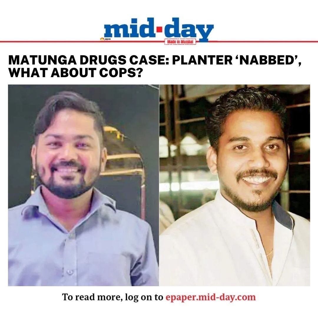 mid_day's tweet photo. Following sustained pressure by mid-day series and local residents, police contrive to arrest a drug dealer for planting mephedrone in Matunga executive’s home

Read more on #MiddayDigitalTabloid

https://t.co/rLvn1WnNYC

#MiddayNews 
#MumbaiUpdate #MiddayEpaper #NewsUpdate https://t.co/Gy51PLL012