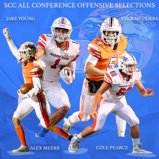 MarvinRidgeFB's tweet photo. Congratulations to our 11 players selected All Conference this season https://t.co/v5I5eCjMK0