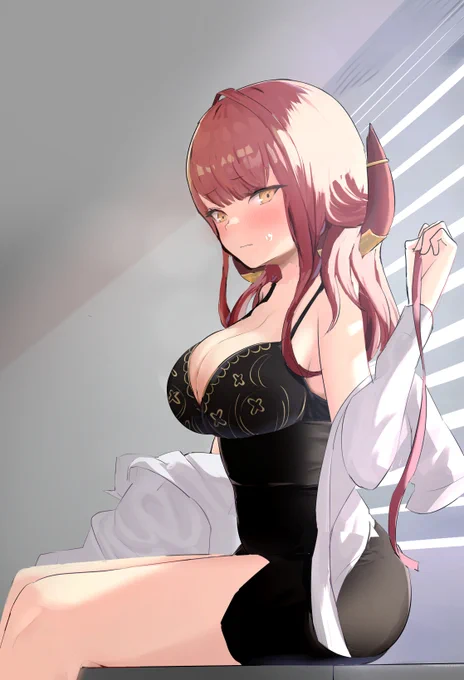 #ブルアカ
#BlueArchive 
 #블루아카이브 

陸八魔アル

挑発を覚えたアルちゃん 