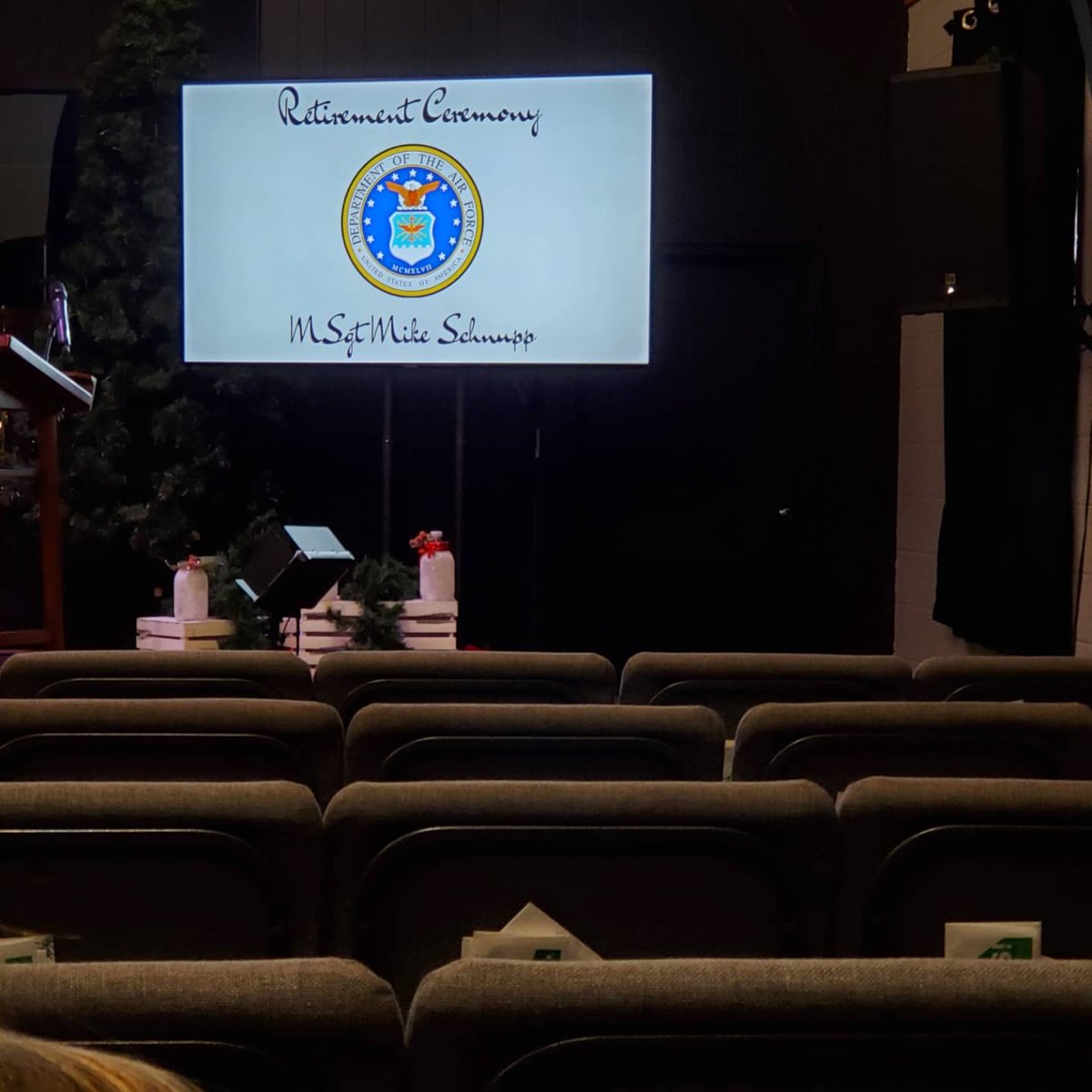 Congratulations are in order for one of my best buds, <a href="/SchnuppOutdoors/">Mike Schnupp</a>, on retiring after 22 years of service to this great country 🇺🇸

Thank you for your service brother and for being a great friend.

Everyone join me in congratulating Mike!

#airforce #retirementceremony