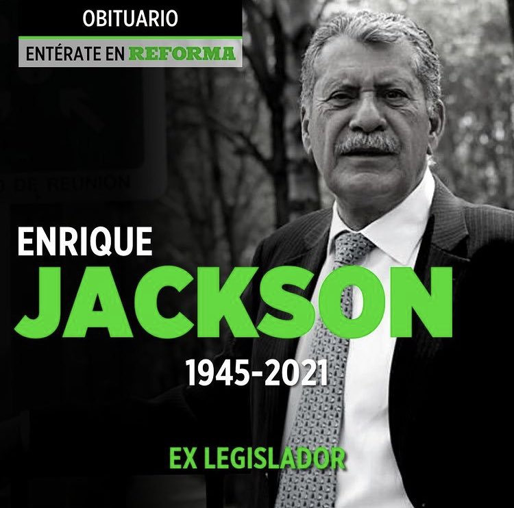 Clionautica's tweet photo. Falleció el político priísta Enrique Jackson. DEP. https://t.co/cjGrmDUudd