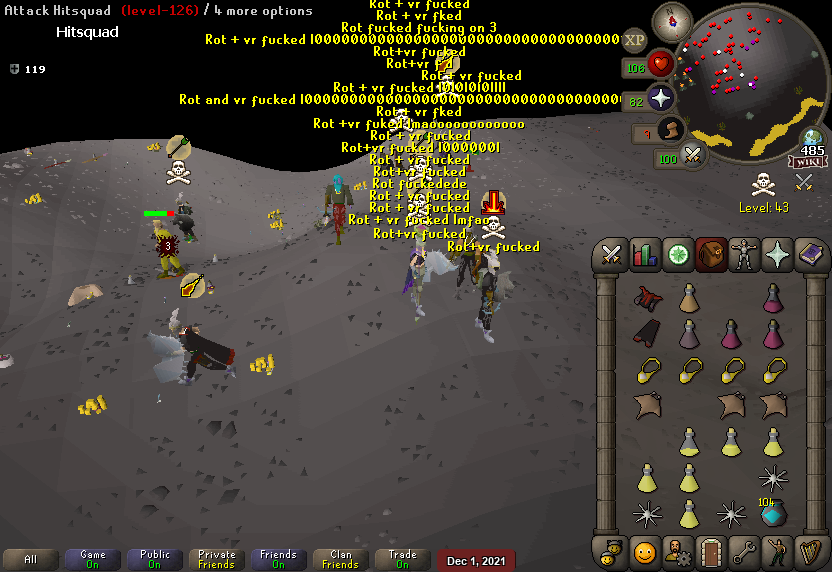 playdeadclan's tweet photo. ANTI-PD WITH A VERY WEAK SHOWING TONIGHT, GETTING FARMED IN "SICARIOSRS" CC @ROT @VR @DR YOURE GONNA NEED MORE CLANS NEXT TIME! PM Joel#4039 TO SPY OR FOR A CHANCE TO JOIN THE KINGS OF THE WILDERNESS 👑

topic: https://t.co/qz3sA07D0G https://t.co/mUT2MZlAJp