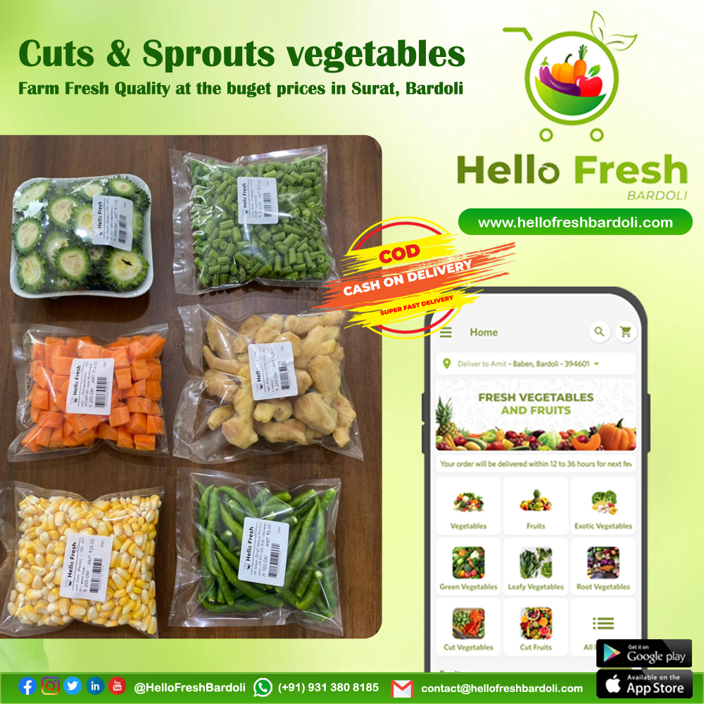 Don't miss out on the best deals for farm fresh Veggies &amp; Fruits. Order now and get Freshness delivered to your doorstep. Order Now! 😃