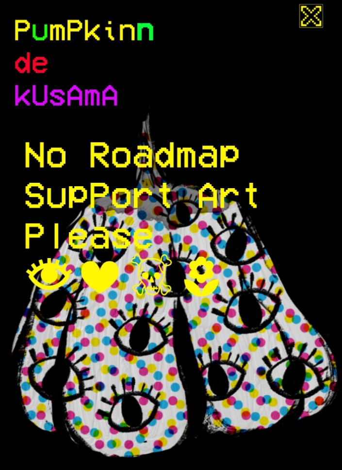 Oops, I did it again😱
Incubating another generative art, 
Yes it's 'art'
And no roadmap 😄
Tell me what you think? 
pumpkinn.art

เจ็ดวัน เจ็ดแพลตฟอร์มไปเลย
กลัวไรล่ะ 
#art #Kusama #NFTs