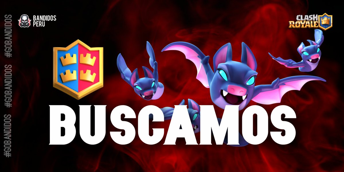BUSCAMOS | #CR

Se comunica que estamos en busca de jugadores competitivo y staff para participar en la @PlayWolfGG .

📌WhatsApp &amp; Discord
📌Competentes 
📌Disposición Horaria
📌No +2 Team's
📌+ 8/10
📌DC &amp; GD

RT &amp; ❤ (para más info al MD)
#CRL21 #ClashRoyale