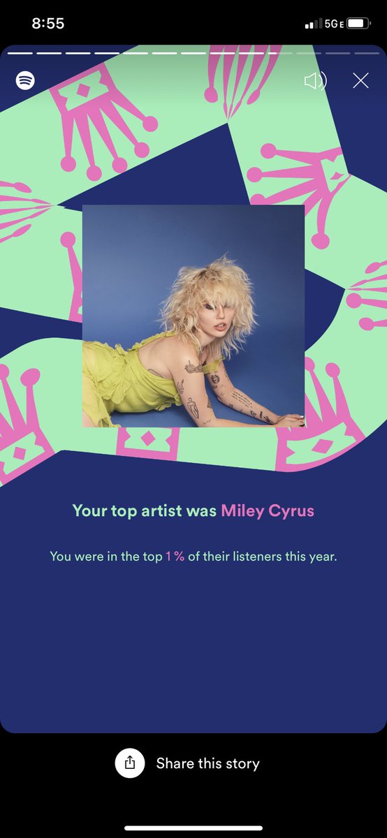 Huskerbree's tweet photo. Proud to be a 1%er  @MileyCyrus 🤍 https://t.co/OCuNN23DPx