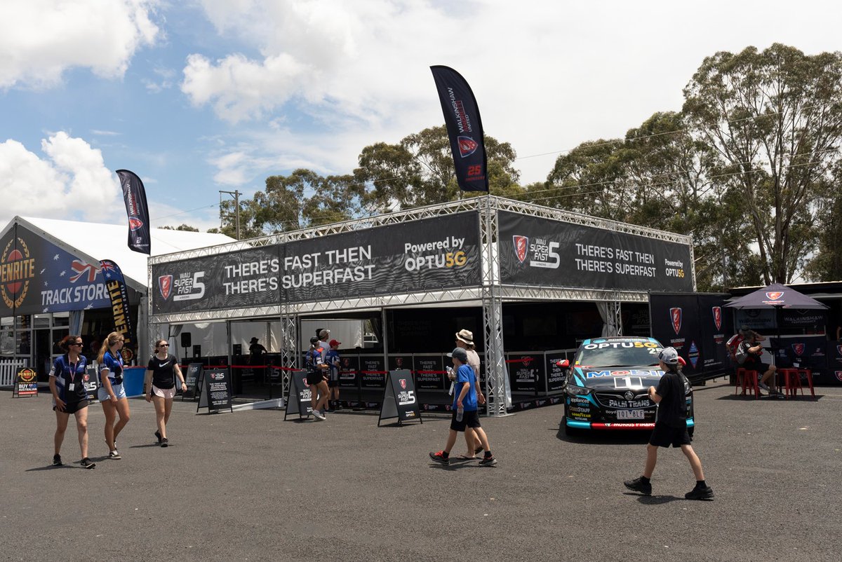 Great weather to go fast in Bathurst today, so we did, 5G-style. tinyurl.com/467v62cn