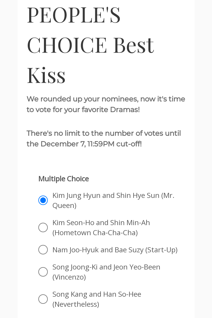 JungHyeGlobal's tweet photo. [VOTE] Website voting is now open for Metro Best K-Drama Awards People's Choice: BEST KISS 👀 and you can vote multiple times!

Please vote Our King and Queen for "People's Choice: Best Kiss!"

🔗https://t.co/9f12MeDNiV

#shinhaesun #신혜선
#kimjunghyun #김정현
#MrQueen #철인왕후 https://t.co/kC7aUYBM5X