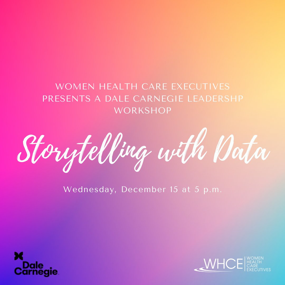 WHCESFBay's tweet photo. Dale Carnegie Storytelling with Data Workshop - https://t.co/IUrTlVMGUh https://t.co/P5l6Nvjz2z