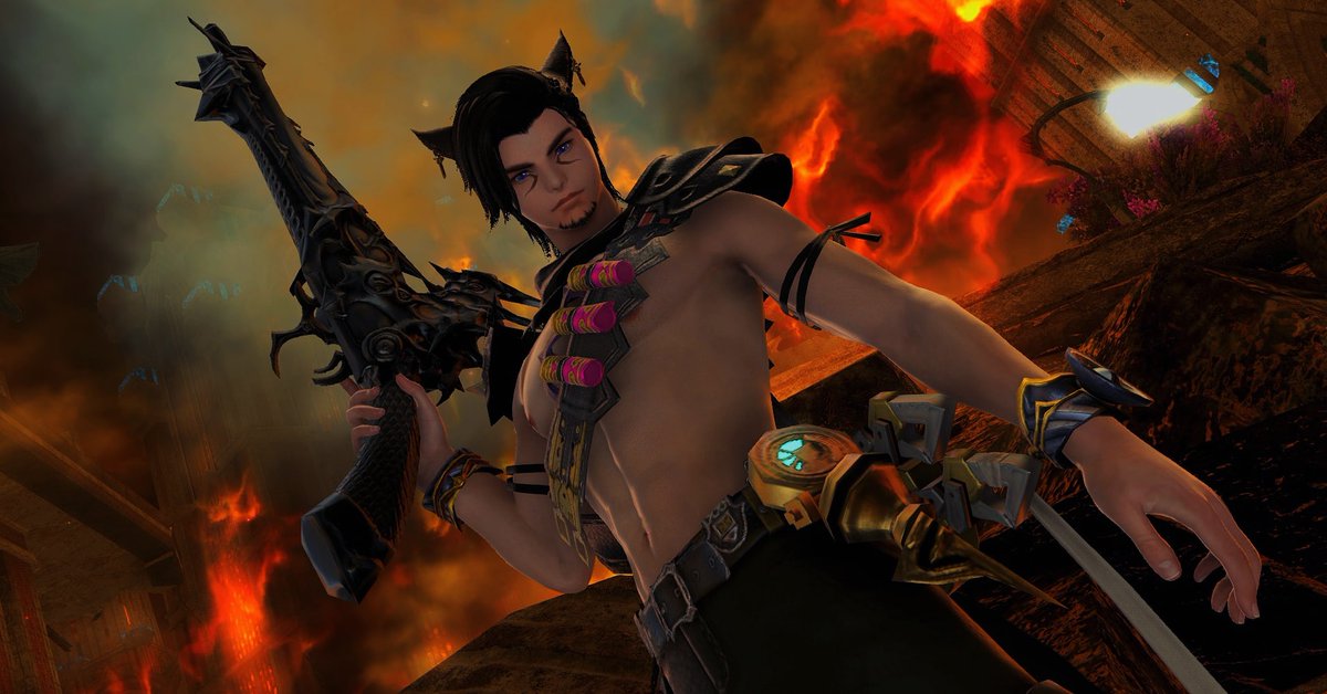 ReynHazuki's tweet photo. Come whatever may, I will be ready. 

#ffxiv #ff14 #finalfantasy #finalfatasyxiv #finalfantasy14 #ffxivcommunity #coeurlserver #arealmreborn #heavensward #stormblood #shadowbringers #endwalker #gpose #gposers #ffxivsnaps #eorzeaphotos #thefactoryffxiv #miqote #catboy https://t.co/KQArZy8DH8