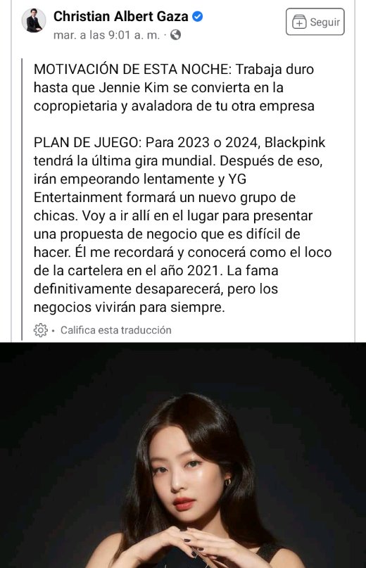 pandacherry01's tweet photo. Es hora de que YG responda por esta mierdas!
Ya esté tipo de está pasando de acosador solo porque le rechazaron una cita. Blinks, debemos enviar cartas y pronunciarnos aquí en Twitter para que YG nos escuches, por este tipo de comentarios Jennie está recibiendo Odio. 
#BLACKPINK https://t.co/Y5v7Apl6aq