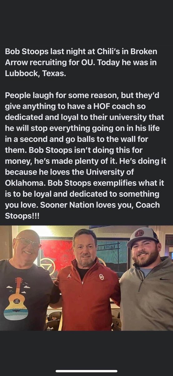 Barry_Switzer's tweet image. ⁦@OU_Football⁩
