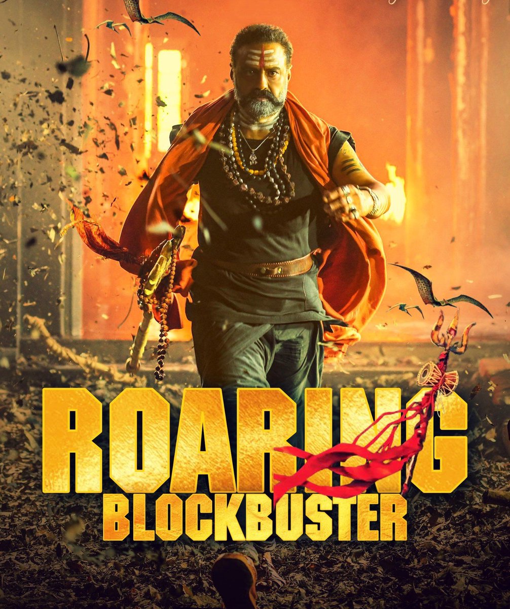 solidmoviestuff's tweet photo. Congratulations to the whole team for the Roaring Succes of the movie
Akhandamaina Blockbuster 
#Akhanda #NandamuriBalakrishna #BoyapatiSreenu #AkhandaMassJathara #AkhandaRoaringFrom2ndDec #JaiBalayy #SolidMovieStuff  #solidmoviestuff #AkhandaMania https://t.co/5eUdkqPliy