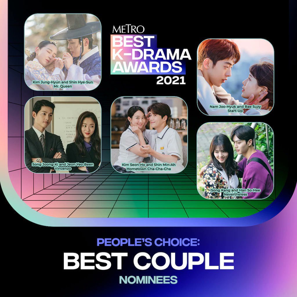 JungHyeGlobal's tweet photo. [VOTE] Website voting is now open for Metro Best K-Drama Awards People's Choice: BEST COUPLE and you can vote multiple times!

Please vote our King &amp; Queen for "People's Choice: Best Couple!"

🔗https://t.co/Xr5KTirlfx

#shinhaesun #신혜선
#kimjunghyun #김정현
#MrQueen #철인왕후 https://t.co/E0rbHtAJse