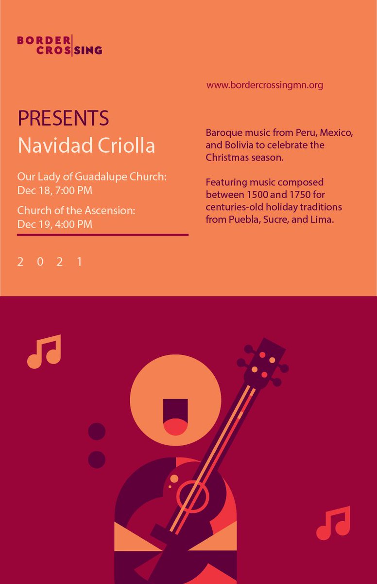 Don't miss our upcoming concerts in December featuring our new program, "Navidad Criolla"!

 mailchi.mp/621915dcd5f2/o…