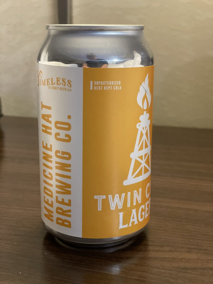 gord_newton's tweet photo. Well, it’s hard to keep up with @carloncouncil on the #bccraftbeerquest so, I’m starting the #ABcraftbeerquest while on the road in @medicinehatcity with a #timelesscraftbeer. @pastiscam @GordieLogan @craftbrewjester @DallasGislason @tforshner @TheGrowlerBC https://t.co/MtG7VKAxSM