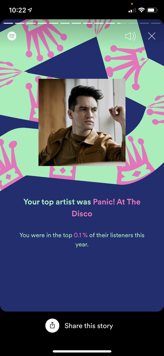 ghost_files's tweet photo. I think it’s safe to say I listened to him a lot if I’m in .1% omg https://t.co/g6dfc6aP5f