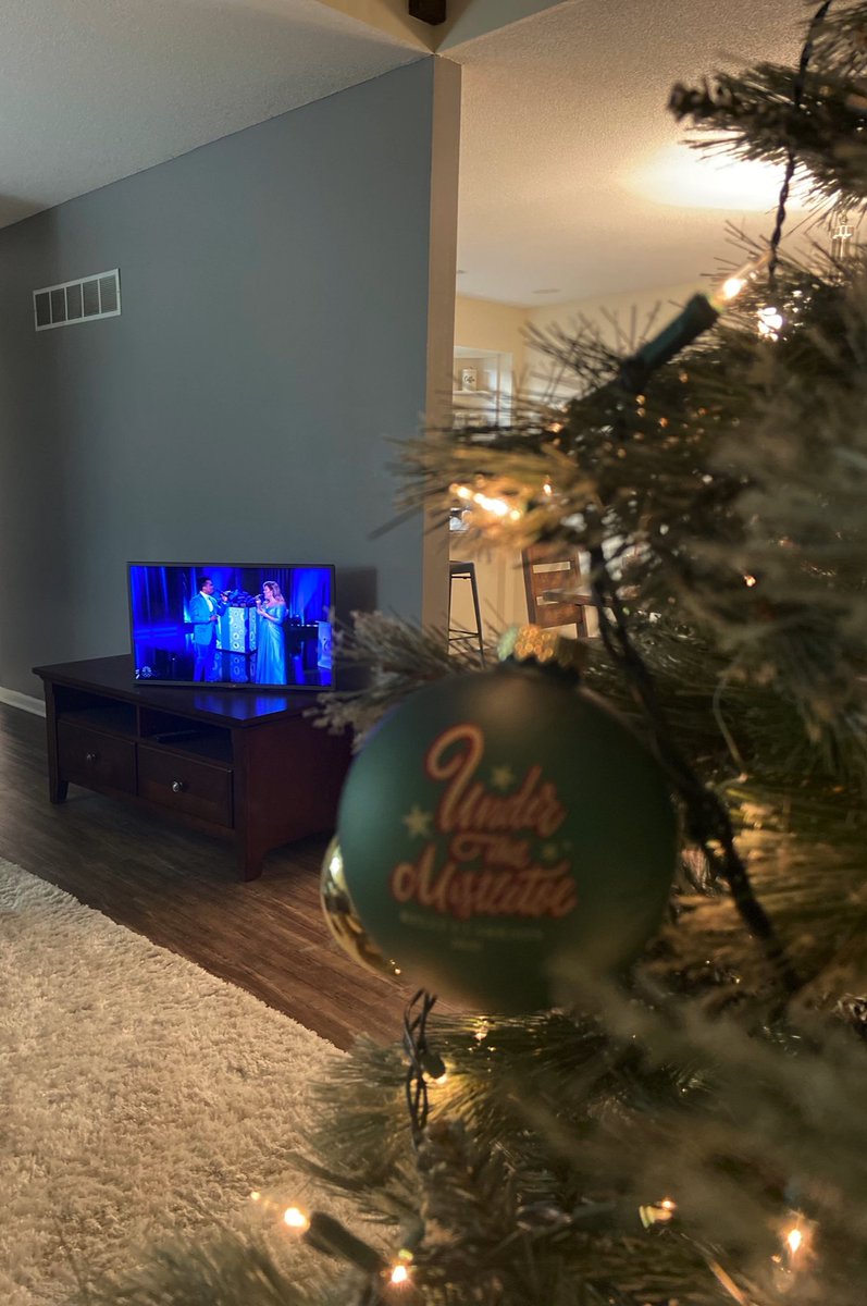 ansleyalb32's tweet photo. Watching the #WhenChristmasComesAround special while putting up the tree with my favorite ornament of course🥰 LOVE this new Christmas album @kellyclarkson 🤍❤️ https://t.co/1cGt5mPqvz