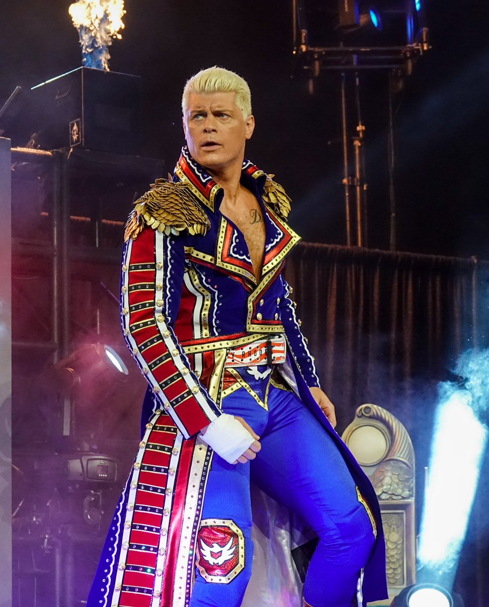 I love @CodyRhodes and my boy left it all in the ring with a bloody face and burnt flesh in one of the best matches that I've seen in years. It was freaking awesome!🤘😆🤘 #CodyRhodes #AmericanMade #Hardcore #Legend #GOAT #AEW #AEWDynamite