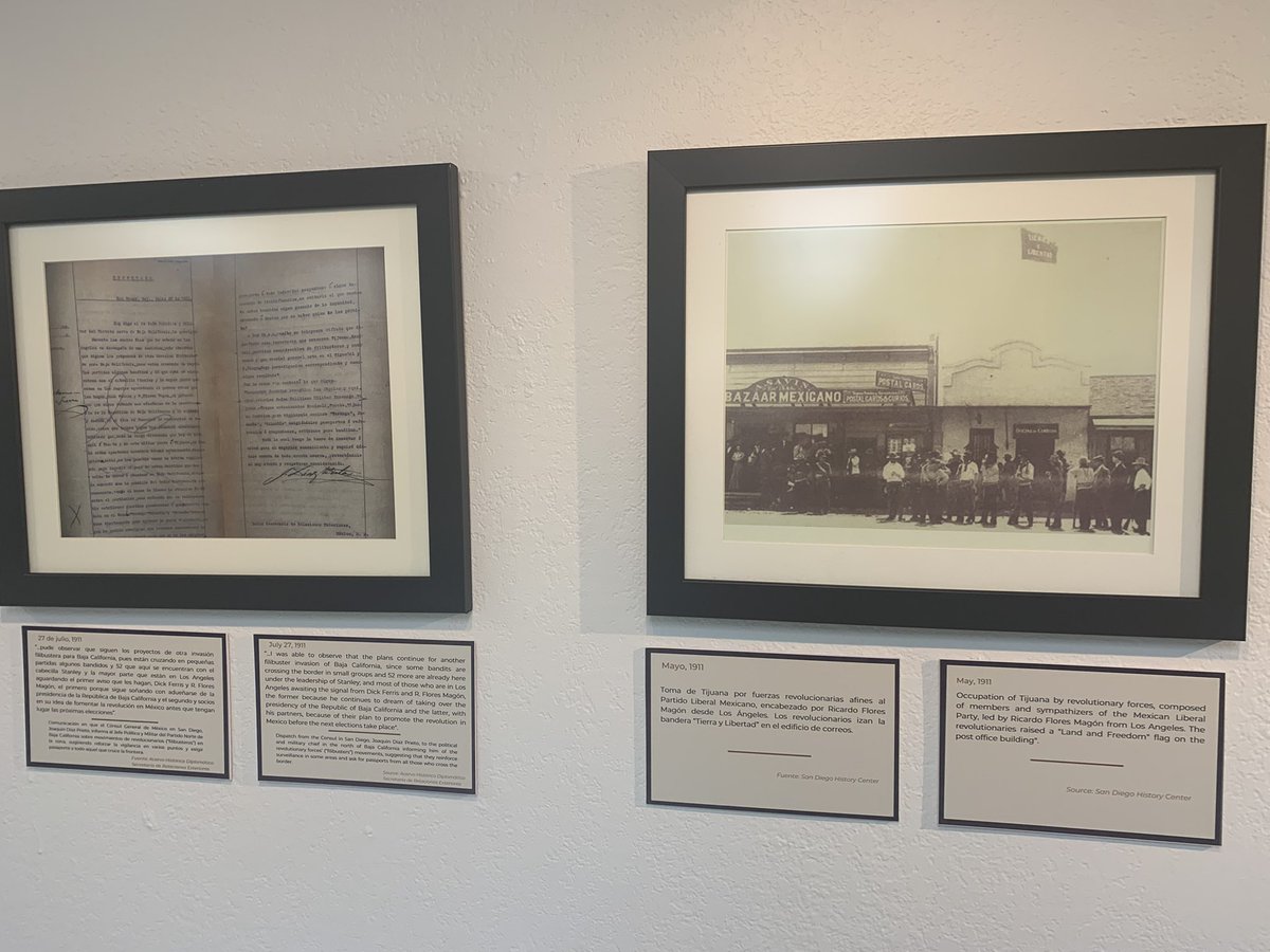 KeniaZamarripaV's tweet photo. Celebrating the Mexican Consulate in SD 142th anniversary with an expo of documents and photographs that illustrate our regions history 🇺🇸 🇲🇽 https://t.co/eCsL0oK6ul