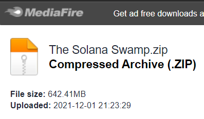 DOStheDUCK's tweet photo. @TheSolanaSwamp claims the Dev rugged. If so, I fully appreciate the transparency and the effort to move forward with the community. In an effort to maintain accountability, I've archived their Discord, and can share it should the server ever disappear.
#SolanaNFTs #NFT #Rug https://t.co/jROezajwea