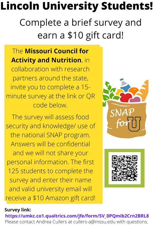 SGALUMO's tweet photo. Lincoln Students!

https://t.co/rMaFf4tDLr
 
If anyone has questions, please reach out to Sarah Eber in Extension. She’s our LU contact for this initiative https://t.co/bA4mheuFDR