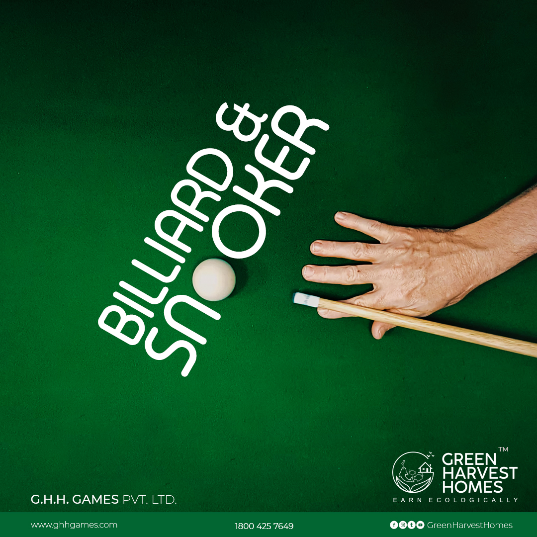 ghhomesworld's tweet photo. Billiard &amp; Snooker
Two billiards tables will be provided in our amenity with a lounge and a refreshment &amp; snack bar.
Green Harvest Homes Pvt. Ltd. - https://t.co/bMv9IEPREE
#ghhtourism #ghhtowerrestaurant #ghhenergy #ghhskywalk #ghhgames #ghhsports #ghhadventure https://t.co/NWXzeSAiXD