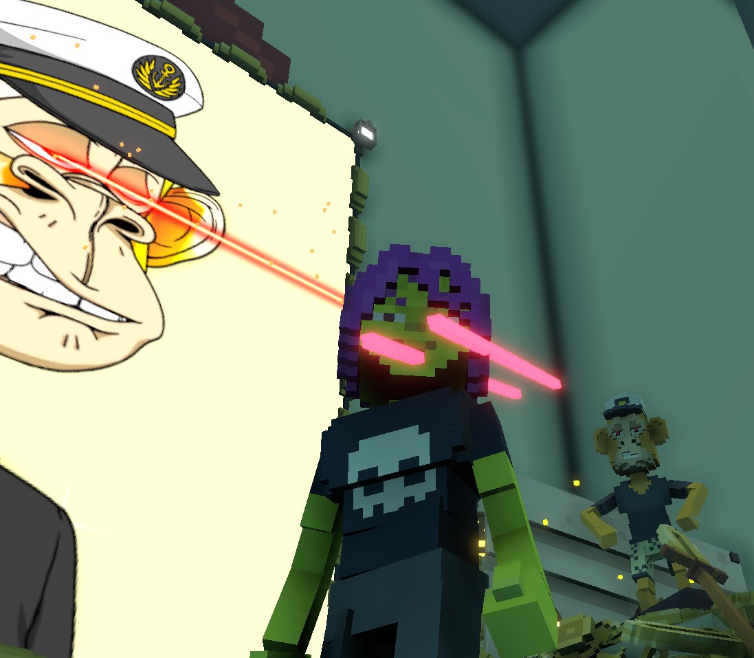 2knyte_'s tweet photo. @TheSandboxGame pew pew https://t.co/3psHiGgFH5