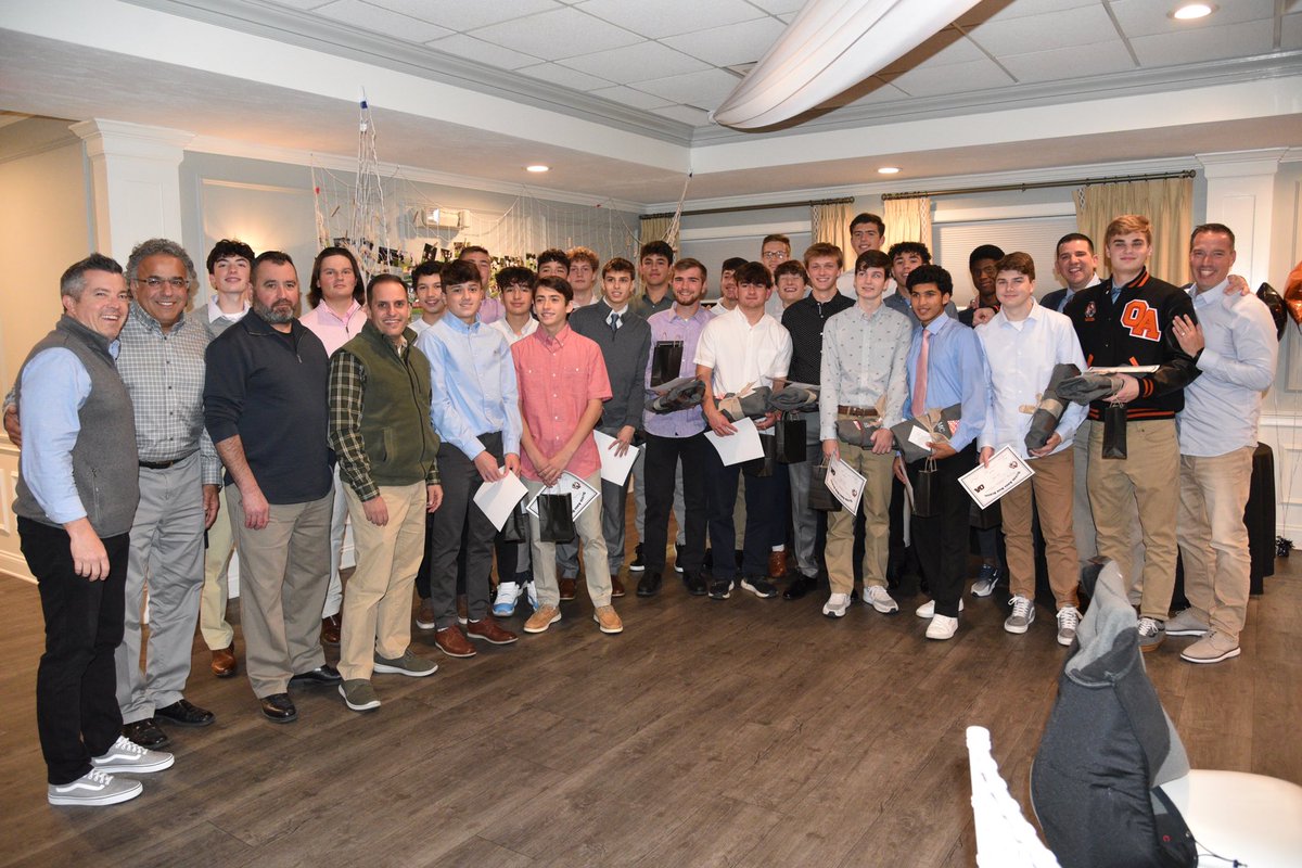 CoachJohn1010's tweet photo. Banner year for OA Boys!! 
@UnitedCoaches Academic Award (3.87 GPA)
USC Team Ethics Award
Hock Champs (3-peat)
13th MIAA tourney
2 EMSCA All-star
5 @HockomockSports All Stars
1 Hock League MVP
1 All-State, All-Region, All-American (Mathias Taylor)
@MIAA033 Coach of the Year https://t.co/1wIqBoNMMk