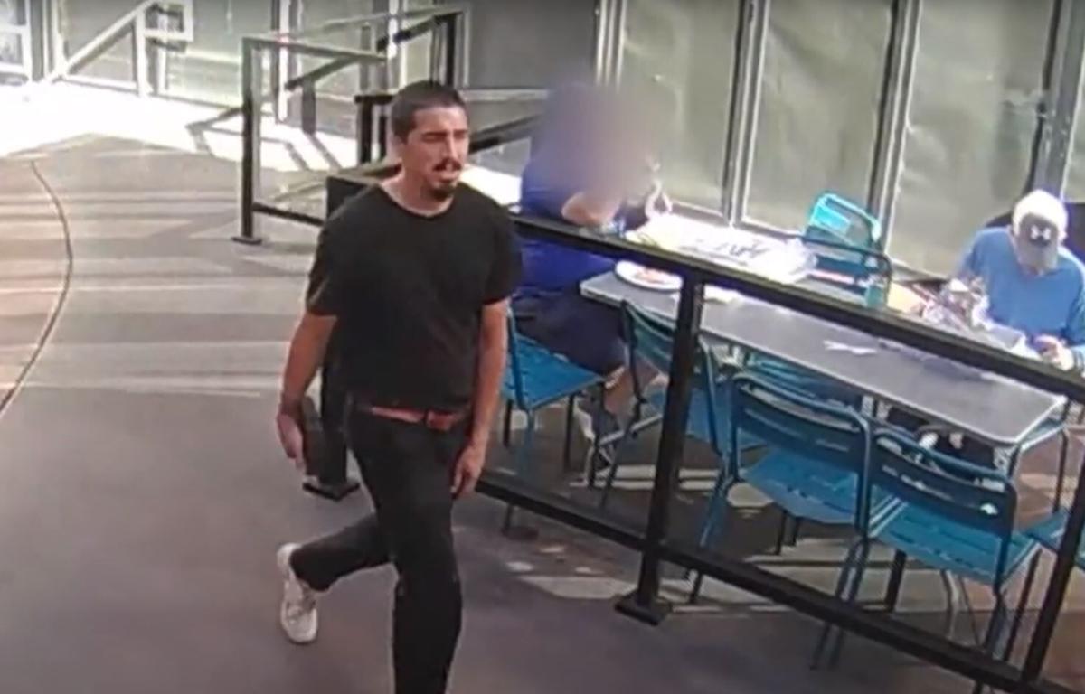 FOX5Vegas's tweet photo. UPDATE: Las Vegas police are seeking a person of interest in the killing of a housekeeper at a Las Vegas Strip property. https://t.co/1DBKmdf8ll https://t.co/KBzhr6HiCH
