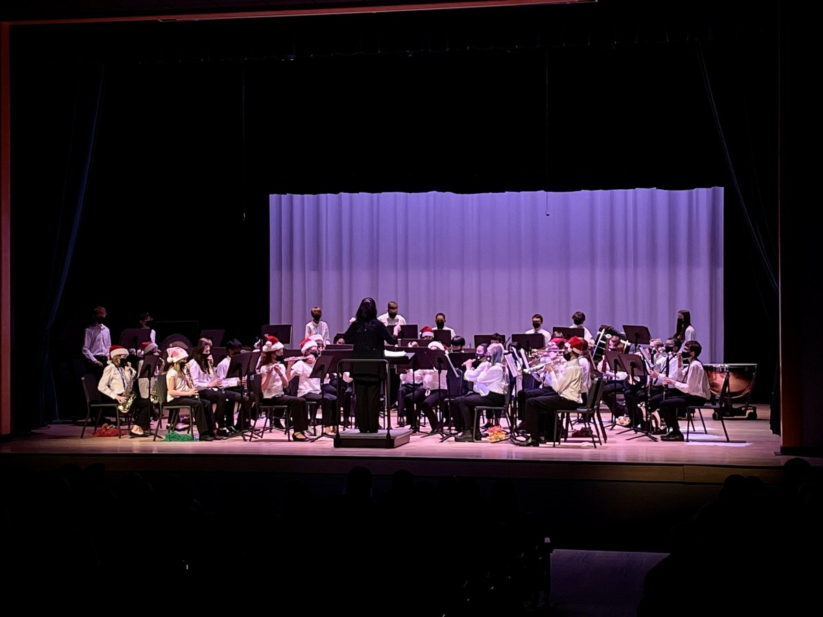 turleydw's tweet photo. @AfmsBands students did an amazing job tonight at their concert! Kudos to all of the students who participated and a big thank you to Dr. Duvall for organizing the show! @AFMSChargers #BandStudentsRule https://t.co/1cxTgUXc9h