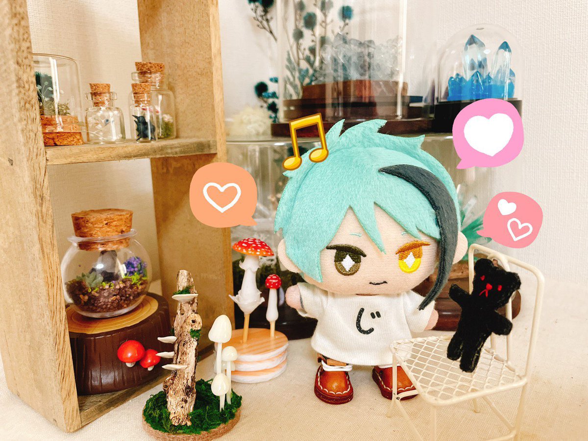 roottree285002's tweet photo. 【ジェぬいのクマ🧸】
家主のキーホルダーに付いていたフェルトのクマ。家にいる時は必ず一緒😘
激おこ中でも『クマは？』と聞くと探しに行くけど、4回に1回は🐰と呟く。生き物の🐻という認識はない様子。 https://t.co/EJU6Af99wT