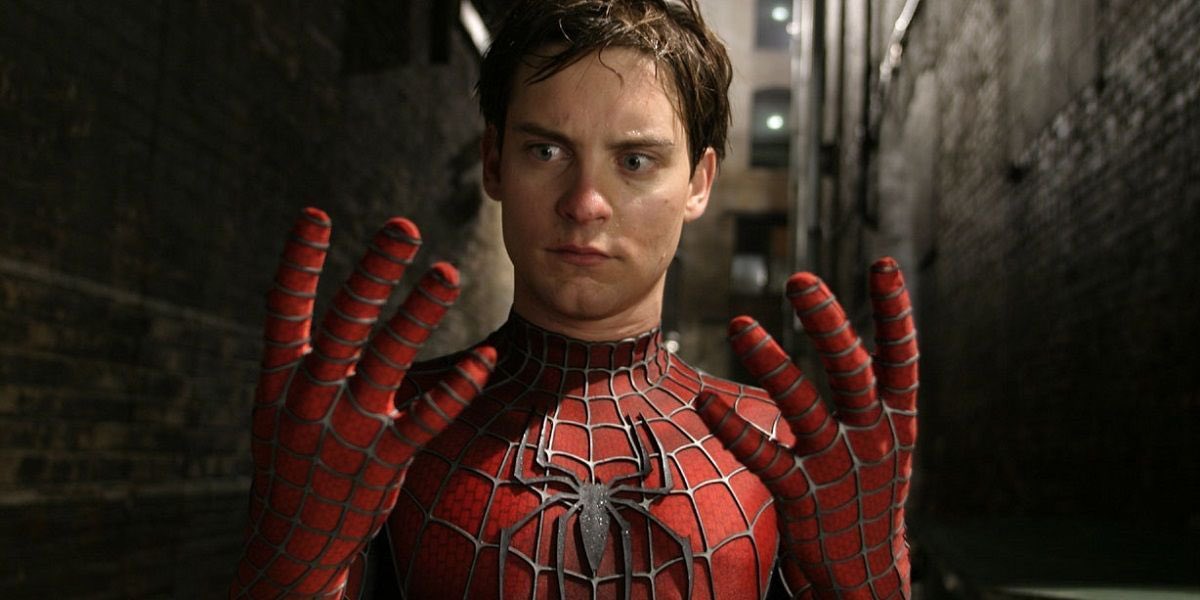 “Sometimes… to do what's right… we must be steady and give up the things we desire the most… even our dreams.”

Spider-Man 2 is a perfect movie and Tobey Maguire will forever be my Spider-Man. He IS Spider-Man https://t.co/NJhPVS2138