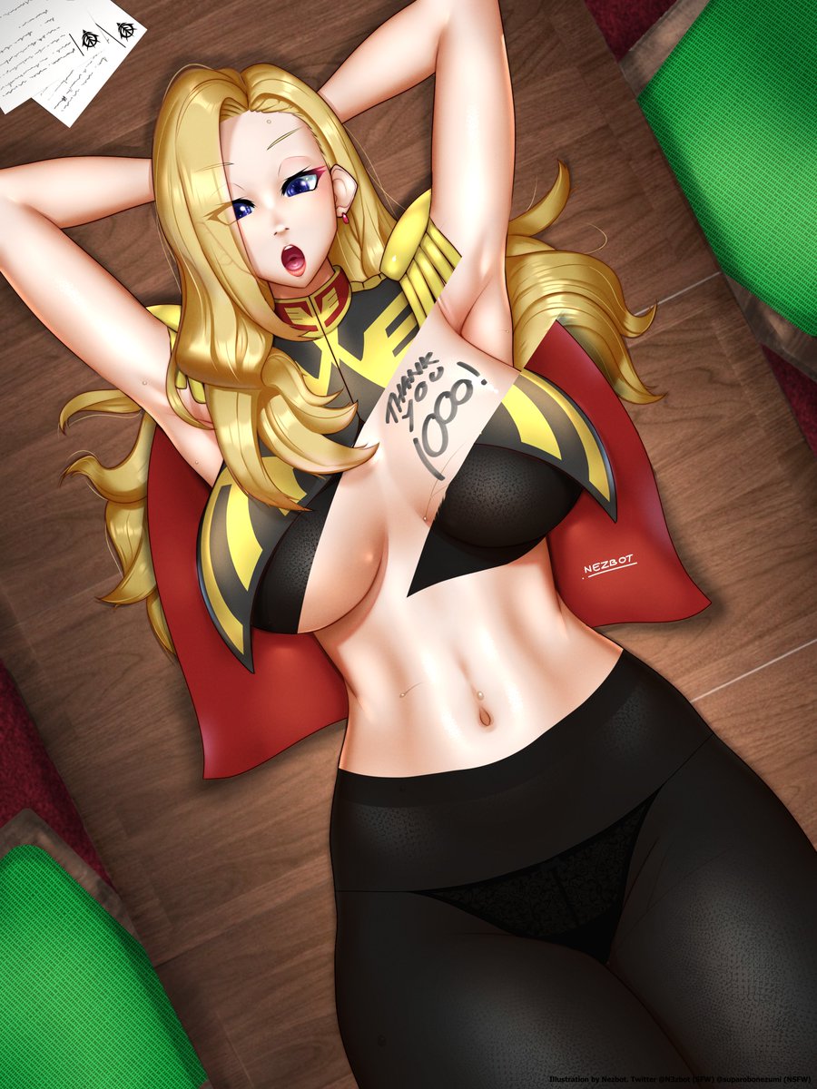 #Raffle Post : Oh snap, thank you for the 1000!!!
As a thank you, I will be giving away a full rendered half body art (similar to below) to one lucky winner, SFW or NSFW! #CodeFairy #ガンダム 

Winner picked in about two weeks!

Rules: Follow and Retweet this (No QRT please)!