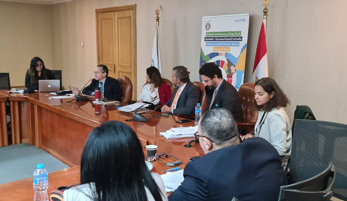 Today ends a 5-day workshop at <a href="/MofEgypt/">وزارة المالية - مصر</a>, led by 
<a href="/jpga63/">Juan Pablo Guerrero</a> and <a href="/AuraErendira/">Aura Eréndira</a> of <a href="/FiscalTrans/">GIFT - Global Initiative for Fiscal Transparency</a> and supported by <a href="/UNICEF_Egypt/">يونيسف مصر</a>, discussing ⬇️
-The Importance of budget transparency
-The role of civil society 
-The efficiency of participating in the National Budget process