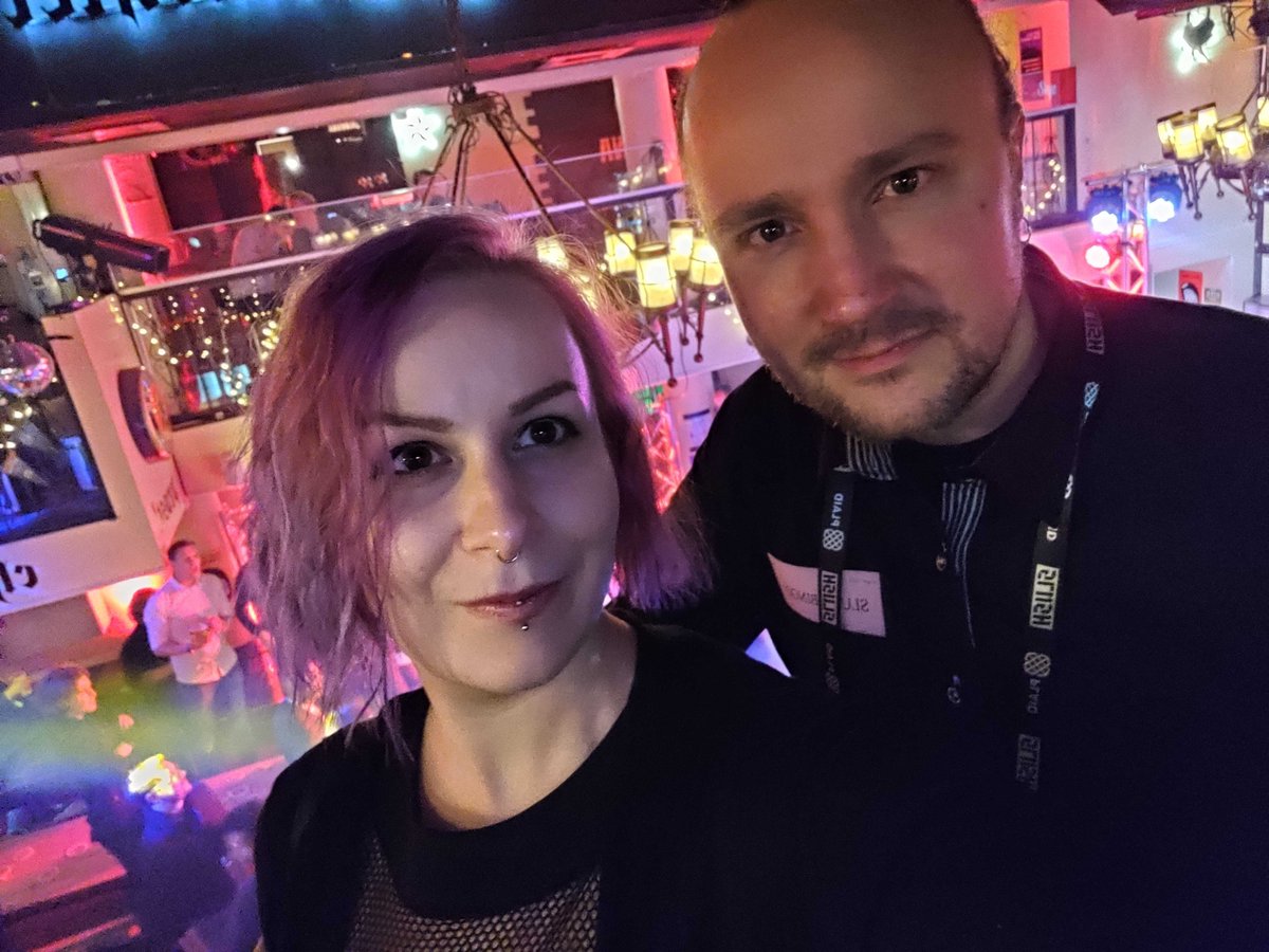 beyondplayfi's tweet photo. @SchneiderVera &amp; @mikepohjola Going hard at @SlushHQ ! 
#slush2021 #Slush21 #slush #hustle #outoforbit #beyondplay https://t.co/tJhoPrio8h
