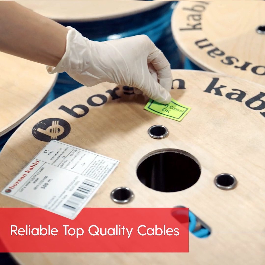 BorsanGrup's tweet photo. #Borsan'da birincil önceliğimiz, güvenilir ve yüksek kalitede kablo çözümleri sunmaktır.

Our top priority at Borsan is to provide reliable and high-quality cable solutions.

#quality #reliable #kalite #güvenilir #borsan #kablo #cable #control #ok #solution https://t.co/EFCeZ8YH0S