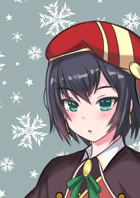 ナタラ日な坂戸城さん。#城プロREクリスマス抽選会2021 