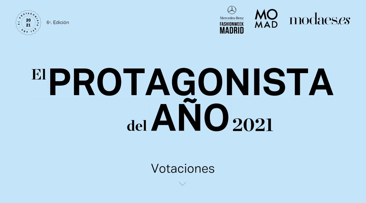 ¡Abrimos votaciones! 🔍 ¿Quién ha sido la figura más relevante del negocio de la moda en España en 2021? 

➡️ Entra en el link y vota por El Protagonista del Año modaes.es/_ua5