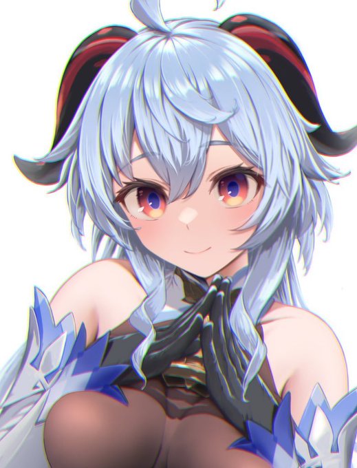 せっかくタグ付けたけど、やっぱり検索除外されてるみたいなので、甘雨ちゃん顔アップ
#甘雨生誕祭2021 
#Ganyu 
#原神 